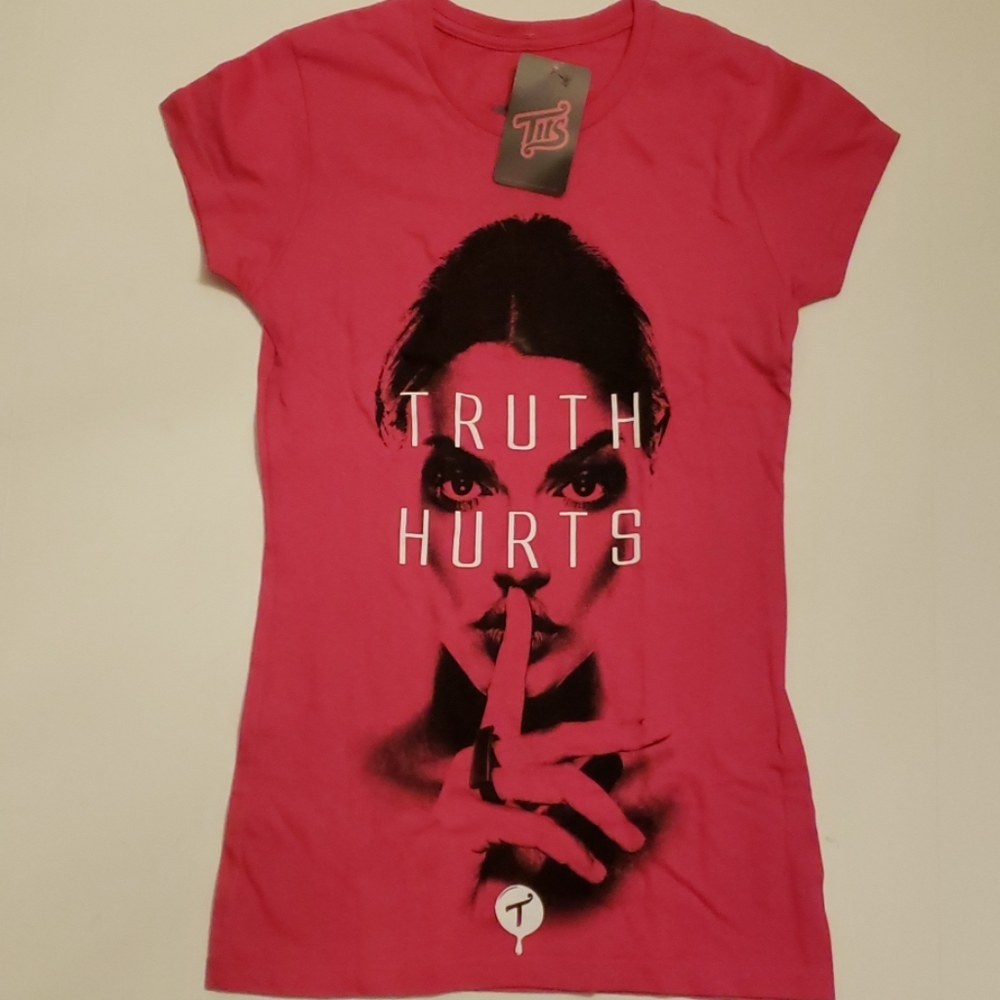 Two in the Shirt T.I.T.S ladies "Truth Hurts" Tee